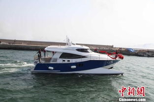 国内首条双体动力豪华游艇试水成功