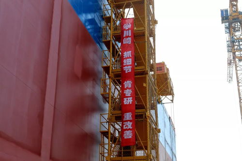 大连中远海运重工以项目为依托打造 学川崎 精品