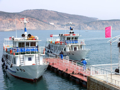 大连菱角湾,游艇