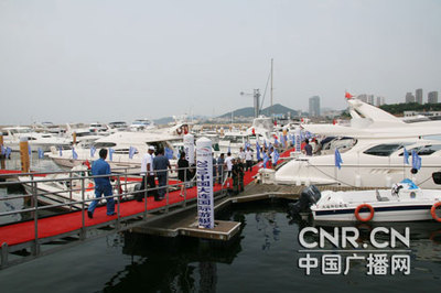 2010大连国际游艇展览会开幕