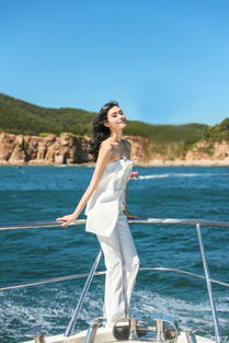 组图 我们 八美游艇拍写真 陈乔恩红唇美艳