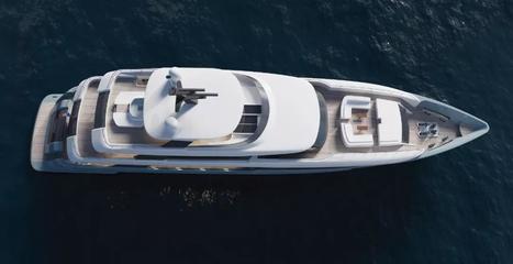 锦龙46米超级游艇大连成功下水，中国高端游艇制造业再添里程碑