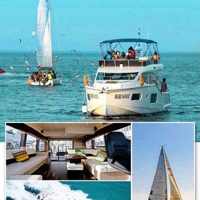 乘风破浪，品味蔚蓝 大连金石滩高端游艇垂钓海鲜一日游